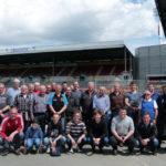 Mainz ist eine Reise wert! Das altehrwürdige Stadion am "Bruchweg" hinterließ bei den Übungsleitern der heimischen Trainervereinigung einen nachhaltigen Eindruck. (Foto: Spahn)